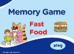Fast Foods Memory