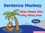 Question-words-monkey