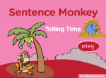 Telling Time Sentence Monkey