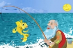 The fisherman and goldfish