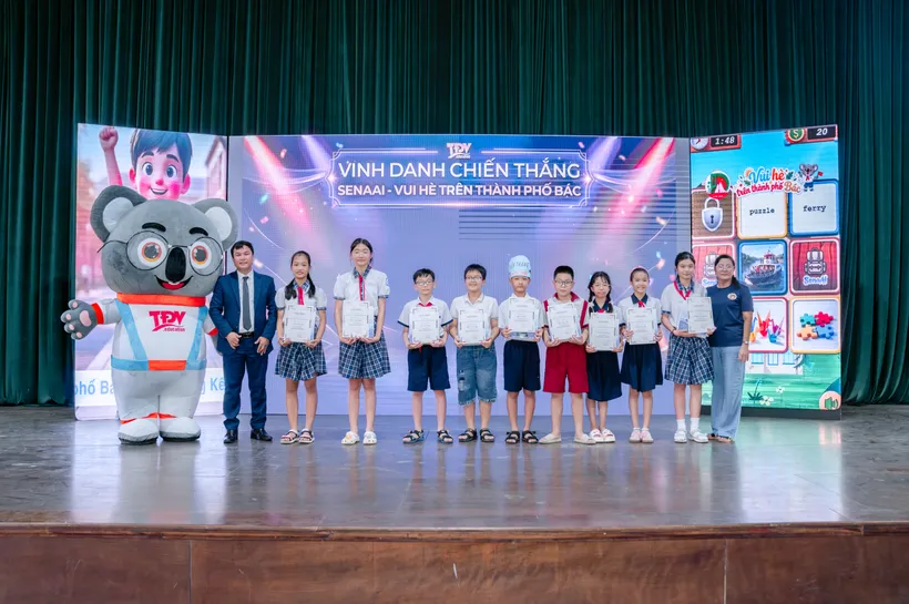 Thần Đồng Việt Úc Phối Hợp UBND Xã Bà Điểm Khởi Động Sân Chơi Tri Thức Hè 2026: Hội Thi "SenaAI – Vui Hè Trên Thành Phố Bác"