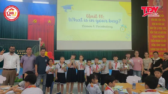 Rộn Ràng "Open House – Ngày Hội Trải Nghiệm Tiếng Anh" Cùng Học Sinh Trường Tiểu Học Kim Đồng
