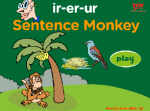 'ir', 'er', 'ur' Special Vowel Sentence