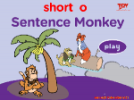Short 'o' Sentence